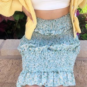 Floral skirt